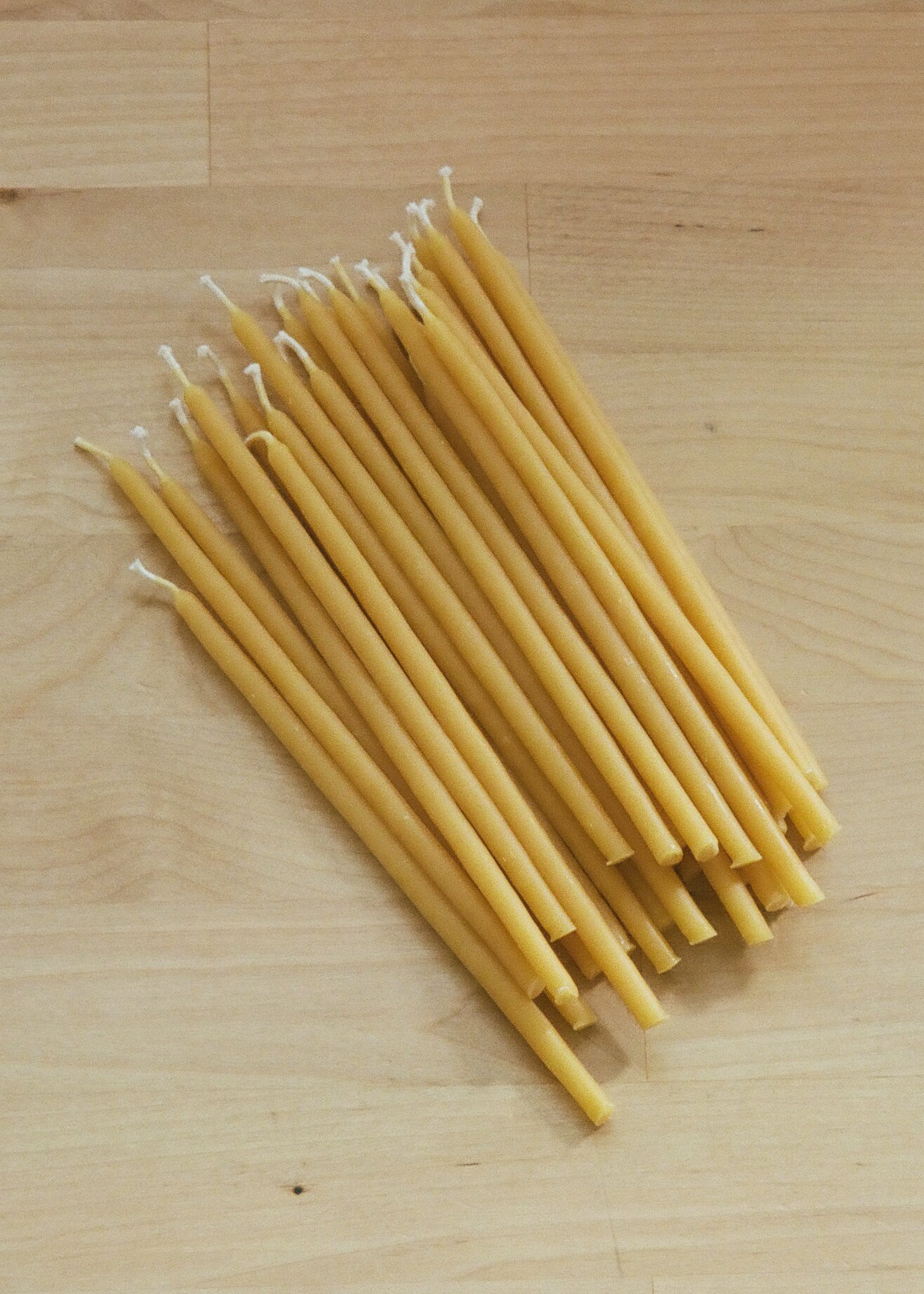 Yellow Beeswax Candles - Image 6